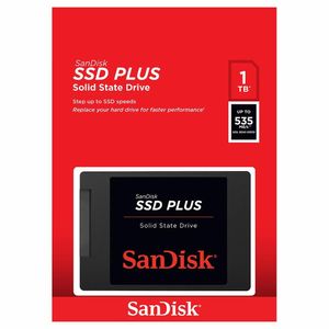 HD SSD Sandisk 1TB Sata 3 Plus 535-450 Mb/s | SDSSDA-1T00-G26