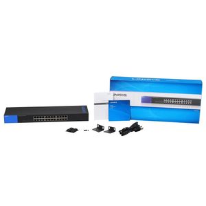 Switch Gigabit Ethernet de 24 portas 10/100/1000 Linksys SE3024