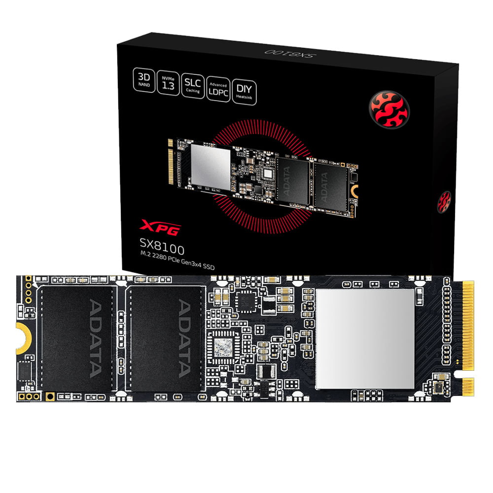 販売 ADATA XPG SX8100 NVMe SSD 読取最大 3,500MB 秒 PCIe3.0x4 M.2