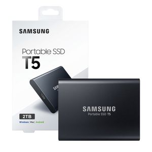 HD SSD Externo  2TB Samsung portable SSD T5 usb3.1 - MU-PA2T0B