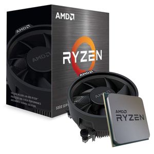 Processador AMD Ryzen 5 5600X 3.7Ghz 35Mb Com Socket AM4 e Fan Inclusa - 100-100000065BOX
