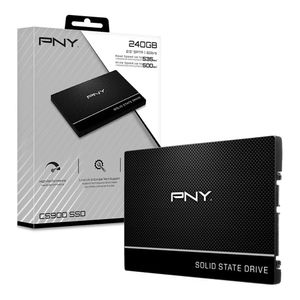 HD SSD PNY CS 900 240Gb Sata 3 Leitura 535Mb/s Gravação 500Mb/s - SSD7CS900-240-RB