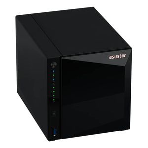 Case para HD Asustor AS3304T 3,5" Sata Rede NAS para 4 HD's - 90-AS3304T00-MB90