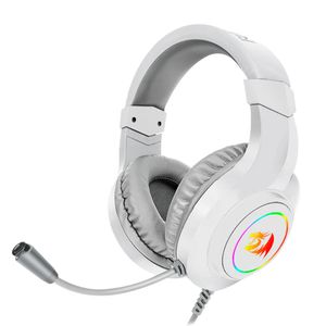 Headset Gamer Redragon Hylas Lunar Branco RGB - H260-W