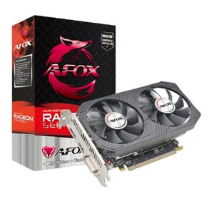 Placa De Vídeo Afox Radeon RX 550 Series 4GB/128B AMD PCI-E-  AFRX550-4096D5H4-V5
