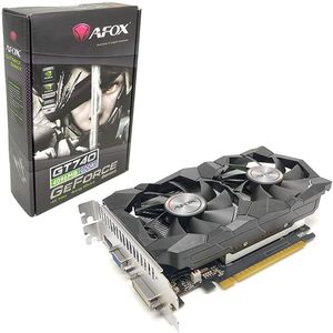 Placa De Vídeo Afox GT740 Nvidia Geforce 4GB 128Bits DDR5 Dual Fan- AF740-4096D5H2-V2