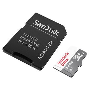 Cartão de Memória MicroSD 32GB SanDisk - SDSQUNR-032G-GN3MA