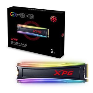 HD SSD XPG Adata Spectrix S40G RGB 2TB M.2 PCI-E- AS40G-2TT-C