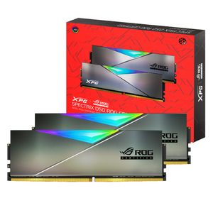 Kit Memória Para PC XPG Adata SPECTRIX D50 ROG 32Gb 3600Mhz (2X16G) RGB-  AX4U360016G17H-DC50R