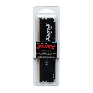 Memória Para PC Kingston Fury Beast 16Gb 5600Mhz DDR4 Preta- KF556C40BB-16